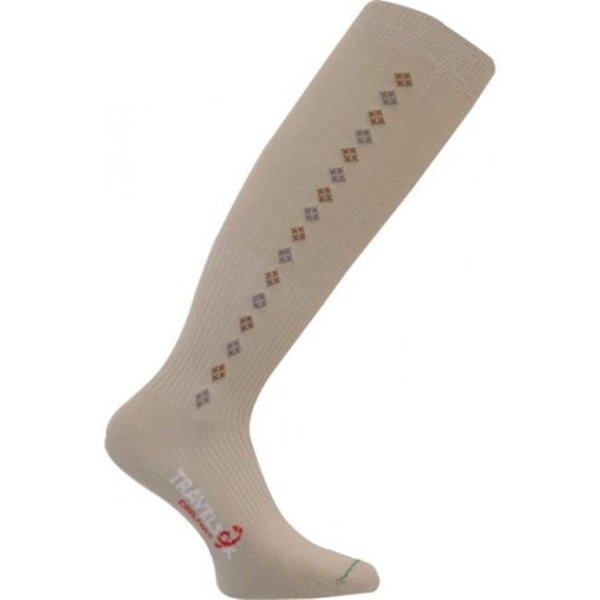 Travelsox Travelsox TS 2000 Patented Graduated Compression OTC Socks 10-18 Mmhg; Khaki - Medium TS2000_KH_MD